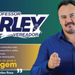 Vereador Arley Ferreira Alves em Águas Lindas de Goiás, destaque na educação e política local.